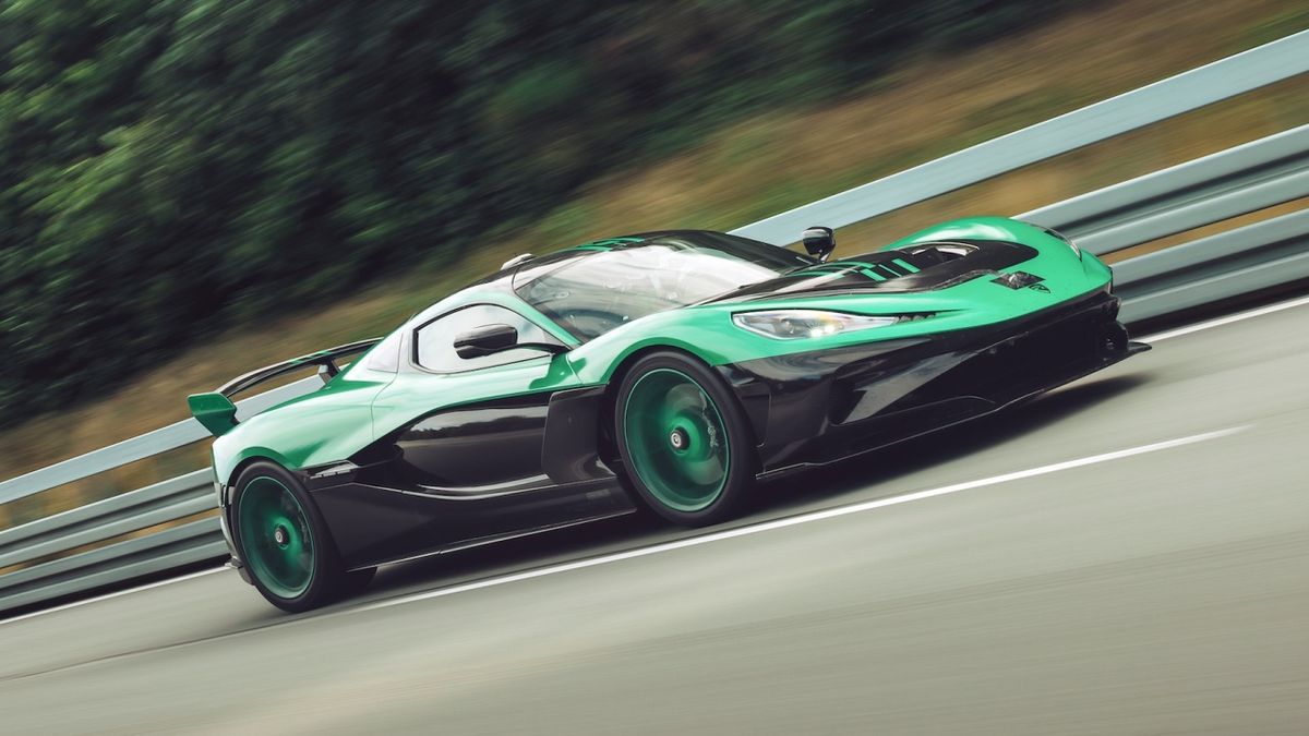 Mate Rimac est heureux: un hyperdéportivo de la marque qu'il a fondé a ...