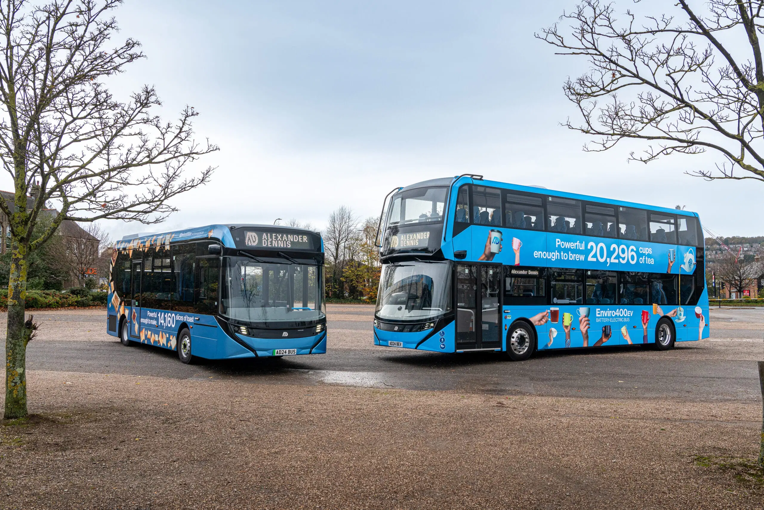 Alexander Dennis dévoile des livrées « britanniques » pour les bus ...